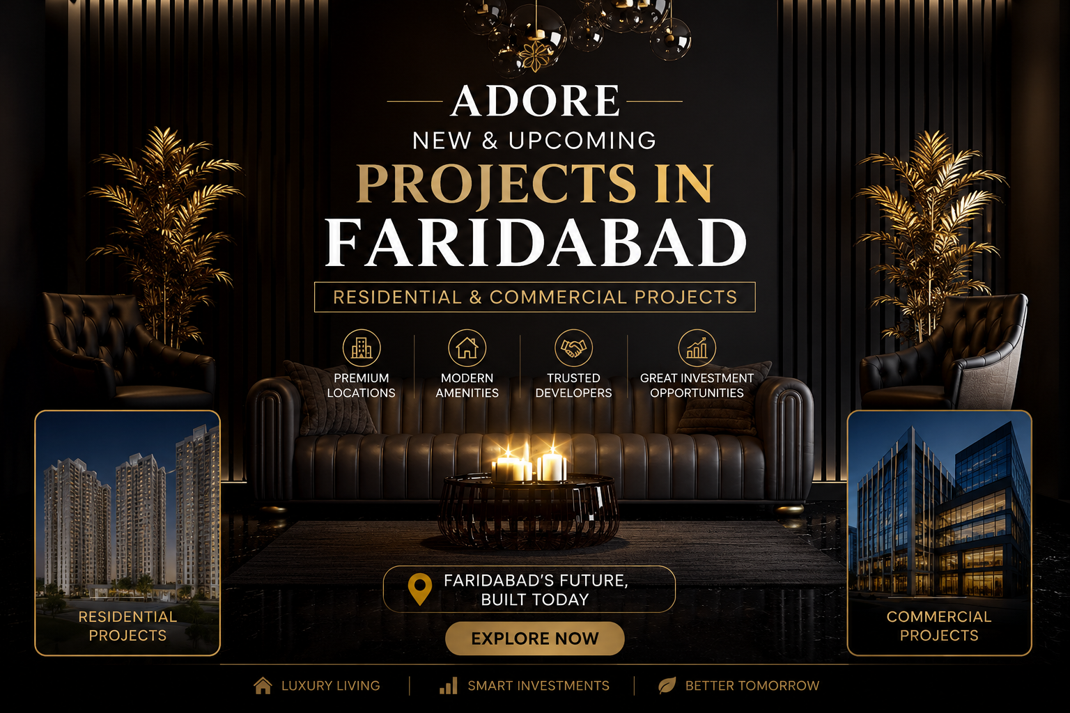 New & Upcoming Projects in Faridabad